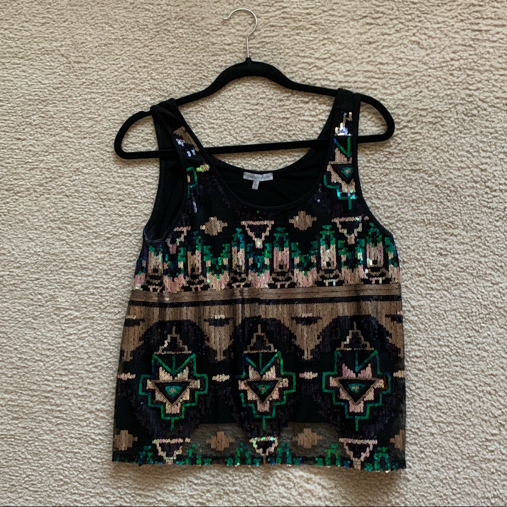 Funky Sequin Top